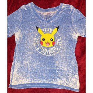 Pokemon Team Pikachu Womens Tee L